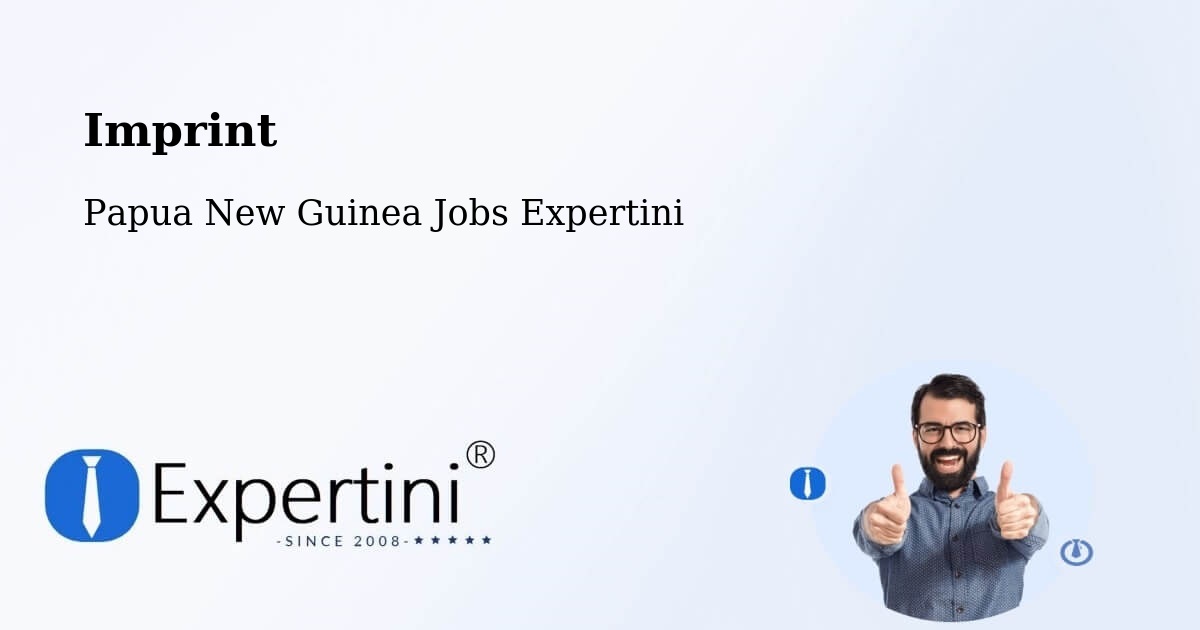 Imprint – Bogia - Papua New Guinea Jobs Expertini